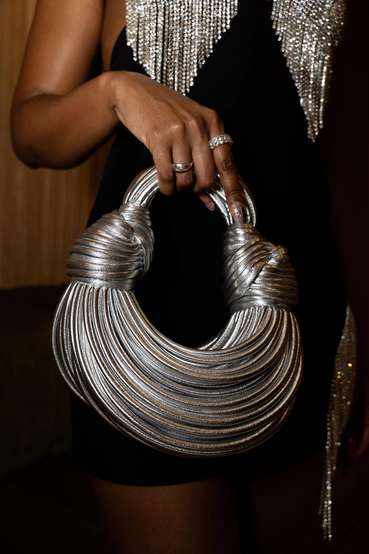 Handcrafted Luxury Double Knot Bag