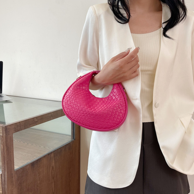 Crocodile Pattern Stone Pattern Minimalist Bag