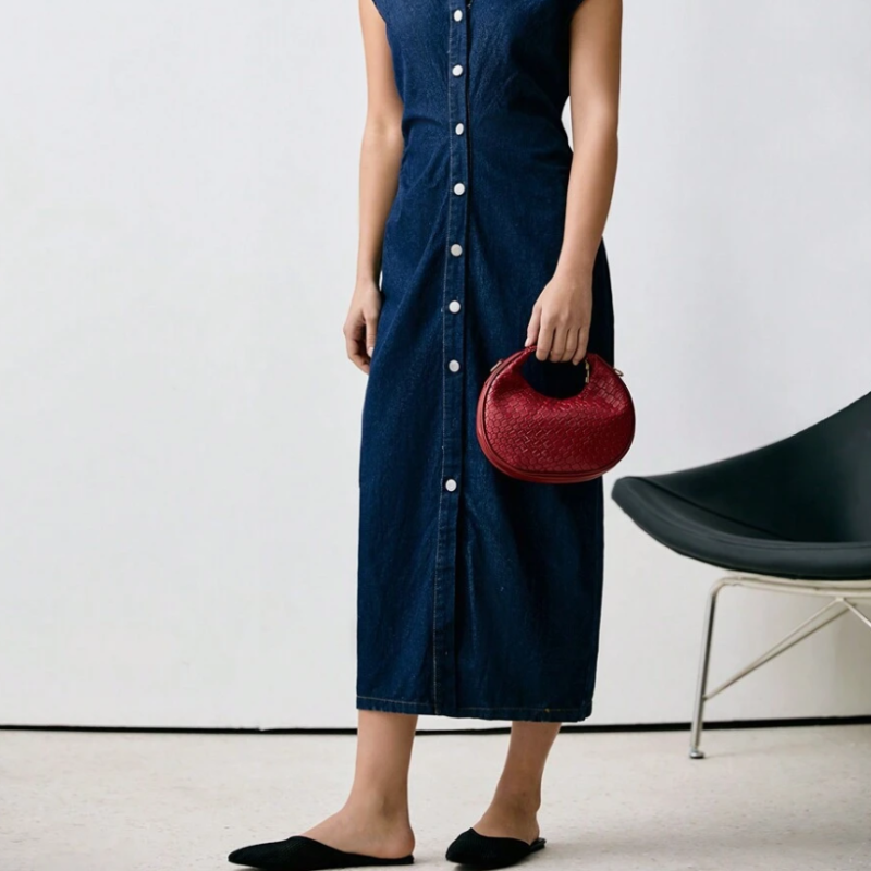 Crocodile Pattern Stone Pattern Minimalist Bag