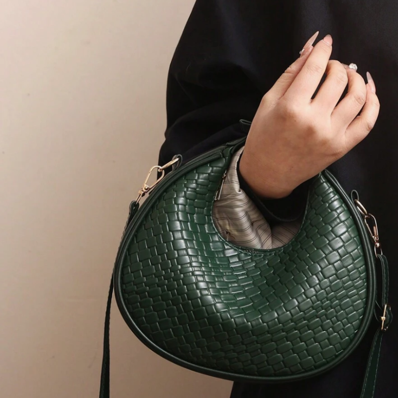 Crocodile Pattern Stone Pattern Minimalist Bag