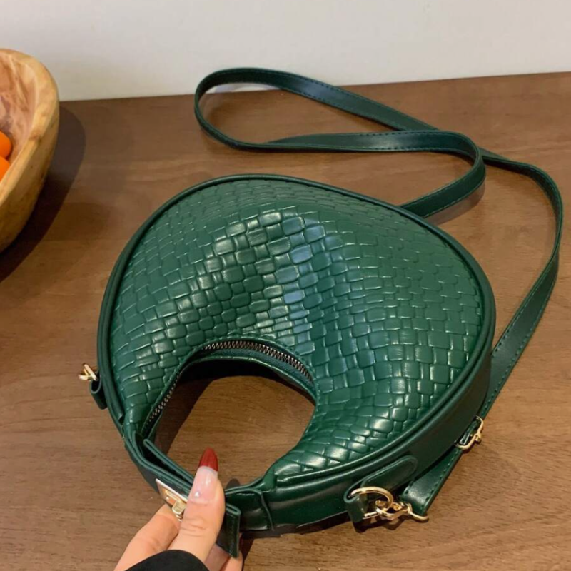 Crocodile Pattern Stone Pattern Minimalist Bag