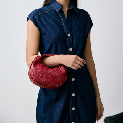 Crocodile Pattern Stone Pattern Minimalist Bag