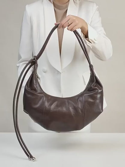 Half-Moon Dumpling Handbag