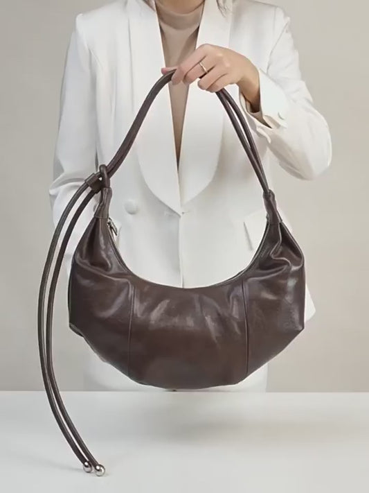 Half-Moon Dumpling Handbag
