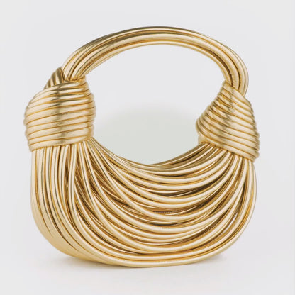 Handcrafted Luxury Double Knot Bag